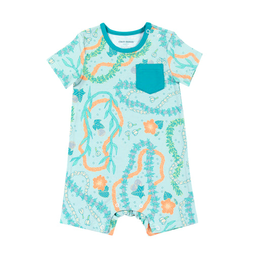 Lei Stand Baby Shortie Romper