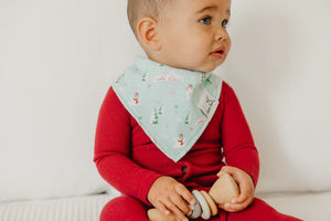 Trendy Functional Bandana Bibs - Christmas Classics (4 print variants)