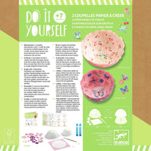 DJECO DIY - In the Air Paper Bowls
