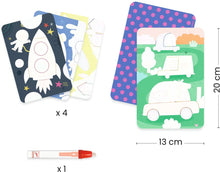 DJECO On the Road Magic Coloring