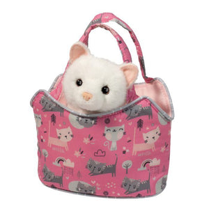 Purr-fect Pals Sassy Sak with White Cat