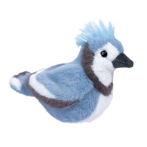 Denim Blue Jay Bird 8"