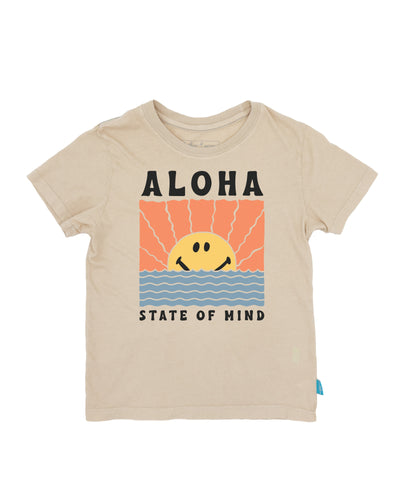 Aloha State Vintage Tee in Stone