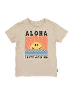 Aloha State Vintage Tee in Stone