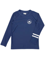 Icon Long Sleeve Rash Guard Top in Twilight