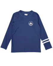 Icon Long Sleeve Rash Guard Top in Twilight