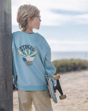 Ryder Stoked Sweatshirt in Sterling Blue