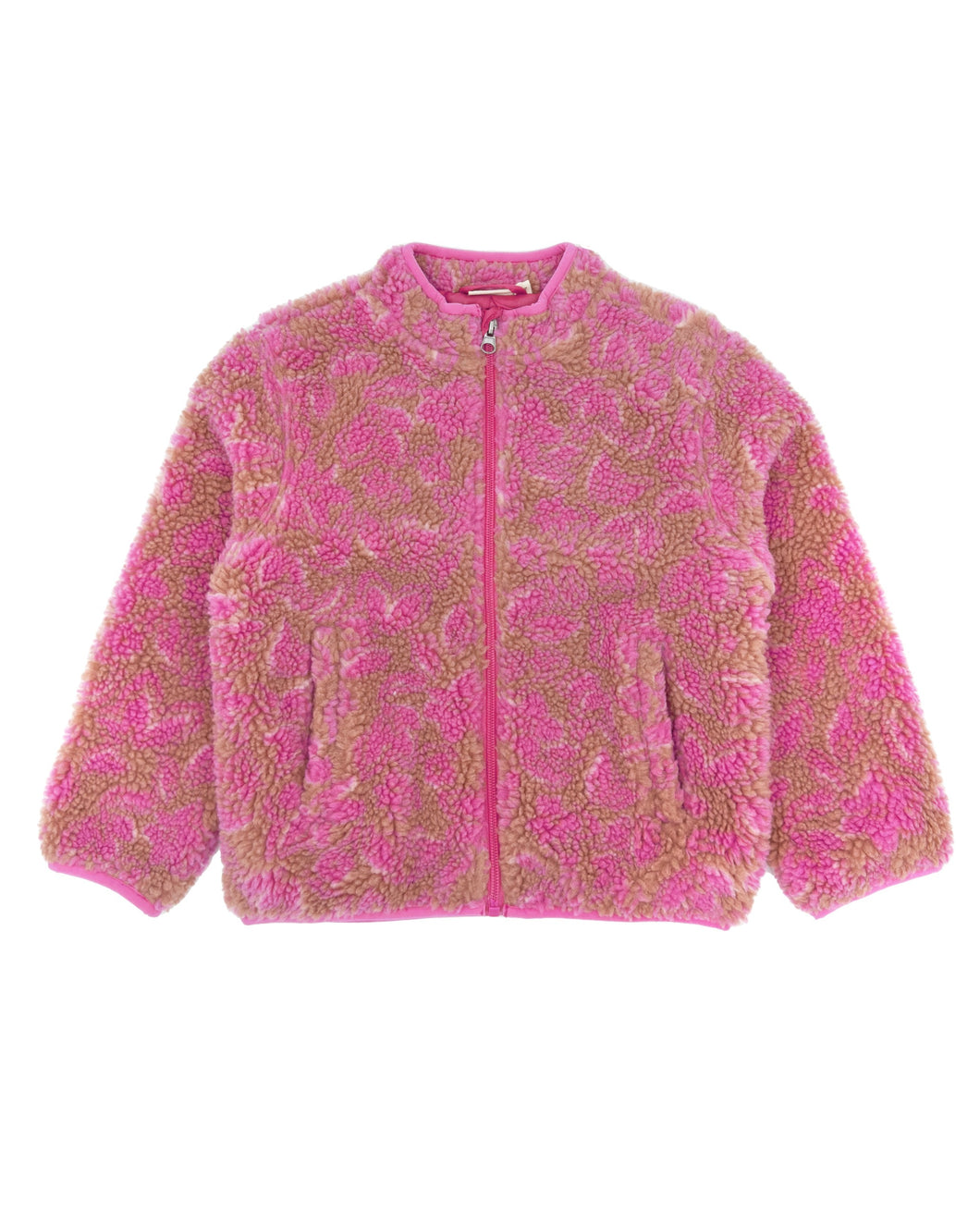 Skyler Polar Fleece Jacket in Desert Rose