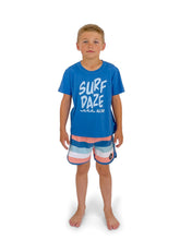 8yrs - Surf Daze Vintage Tee in Seaside Blue