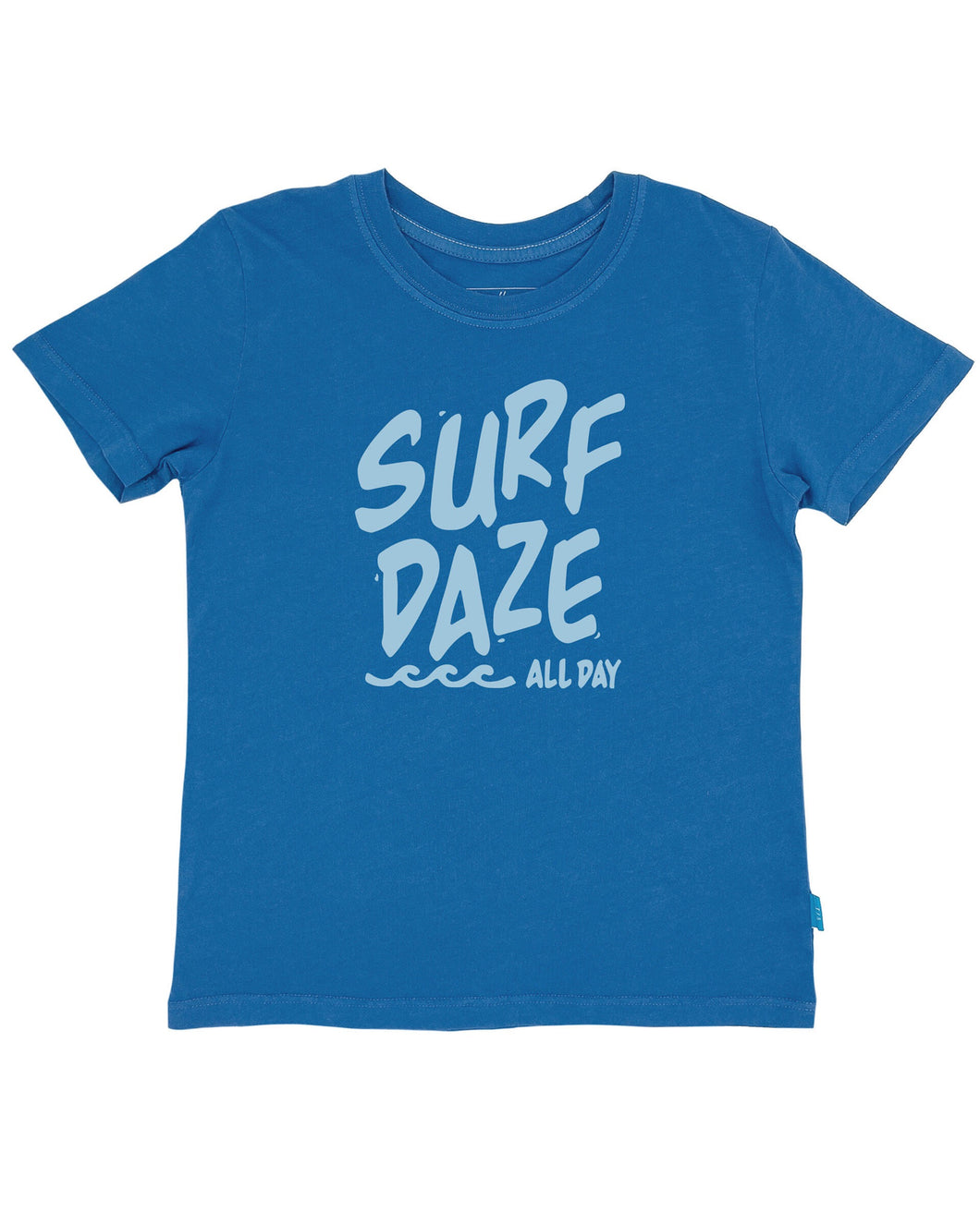 8yrs - Surf Daze Vintage Tee in Seaside Blue