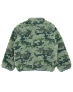 Throwback Polar Fleece Jacket in Camo