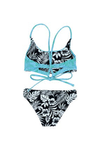 4yrs, 6yrs REVERSIBLE Waverly Bikini in Cockatoo