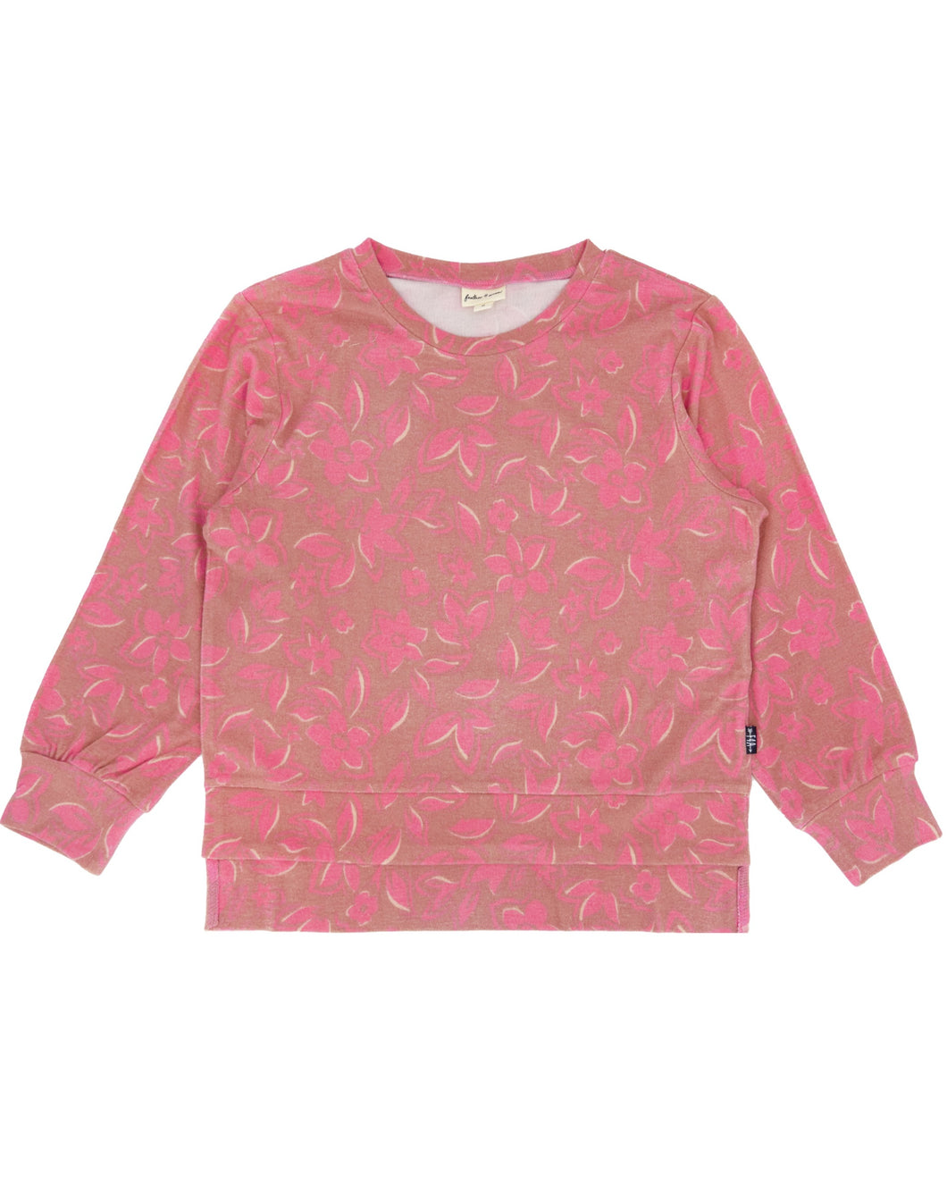 Zephyr Hacci Pullover in Desert Rose Floral