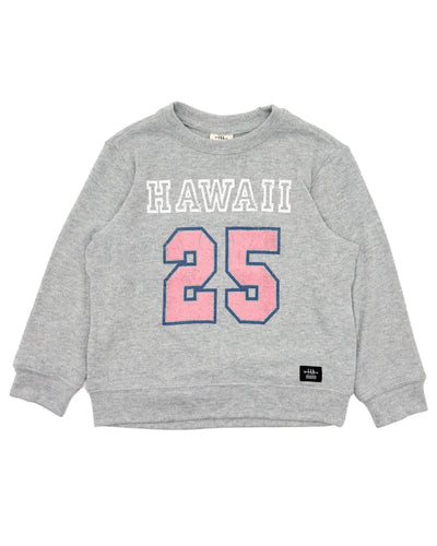 Hawaii Hacci Pullover in Heather Grey