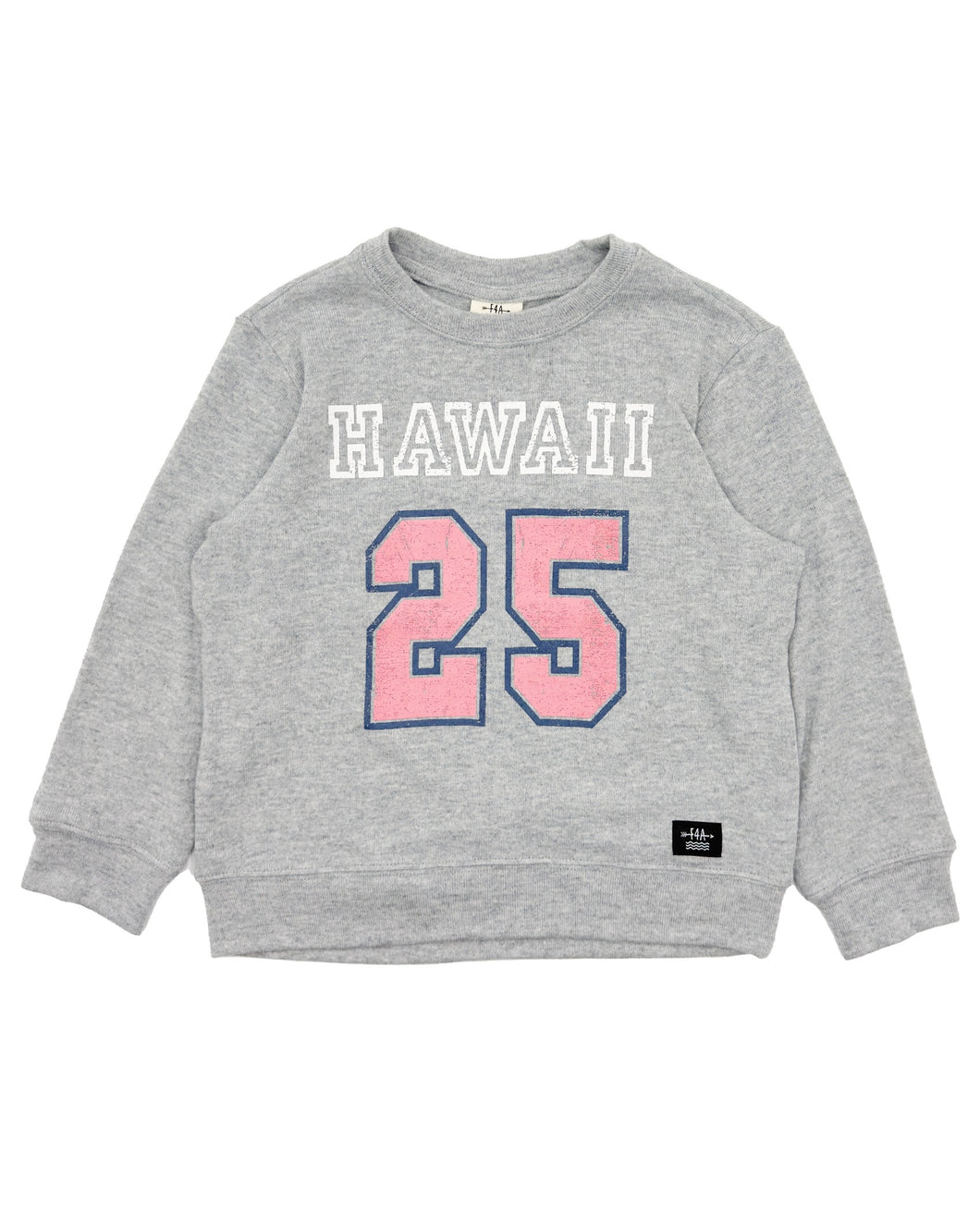 Hawaii Hacci Pullover in Heather Grey
