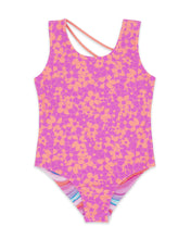 Summer Sun Reversible One-Piece in Magenta Punch
