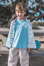 Waves Vintage Tee in Stillwater