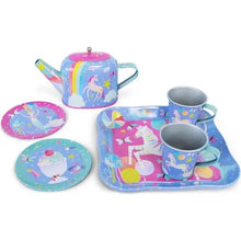 Fantasy Tin Tea Set - 7 pieces