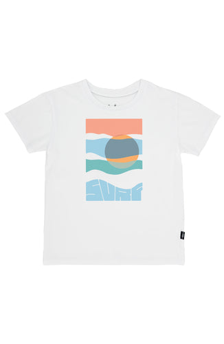 Surf Vintage Tee in White