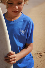 Aloha All Day Vintage Tee in Marina Blue