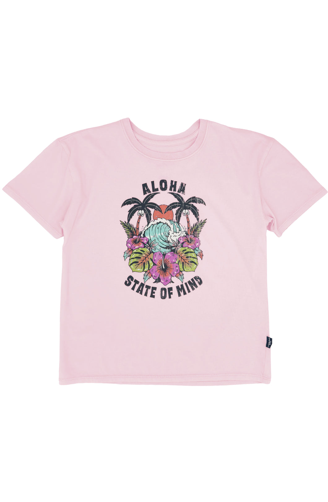Aloha State of Mind Billie Tee in Pink Marshmallow