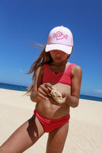 Aloha Trucker Hat in Pink Marshmallow