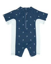 Beach Daze Short Sleeve Baby Rashsuit in Navy