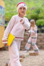 Dreamer Hacci Sweater Pullover in Pink Marshmallow
