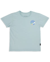 Lost in Paradise Vintage Tee in Canal Blue