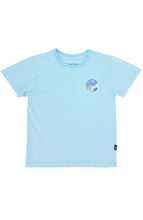 18-24mos Lost in Paradise Vintage Tee in Crystal Blue