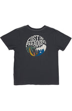 Lost in Paradise Vintage Tee in Lava Rock