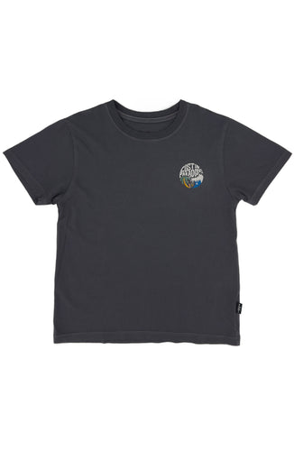 Lost in Paradise Vintage Tee in Lava Rock