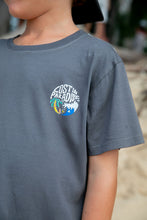 Lost in Paradise Vintage Tee in Lava Rock