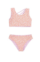 REVERSIBLE 4 Way Summer Sun Bikini in Prism Pink