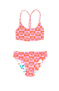 REVERSIBLE Waverly Bikini in Ecru