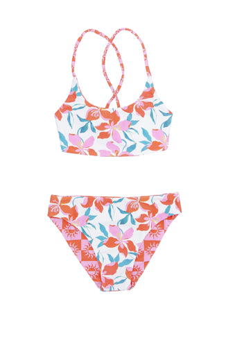 REVERSIBLE Waverly Bikini in Ecru