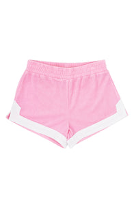 Resort Terry Short in Fairy Tale Pink