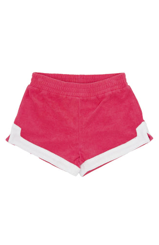 Resort Terry Short in Hot Coral