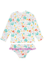 Sandy Toes Long Sleeve Set in Ecru
