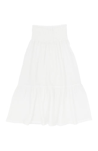 Sol Convertible Skirt into Dress in White