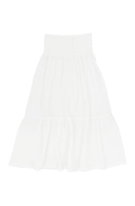 Sol Convertible Skirt into Dress in White