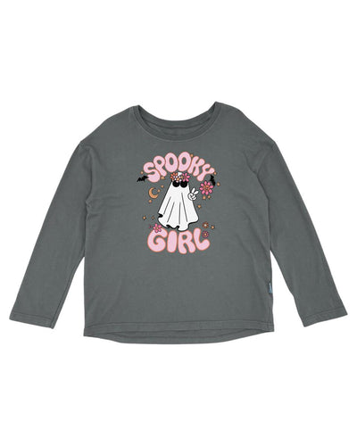 2yrs, 8yrs Spooky Girl Long Sleeve Shirt