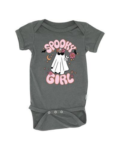 6mos Spooky Girl Onesie