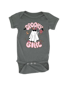 6mos Spooky Girl Onesie