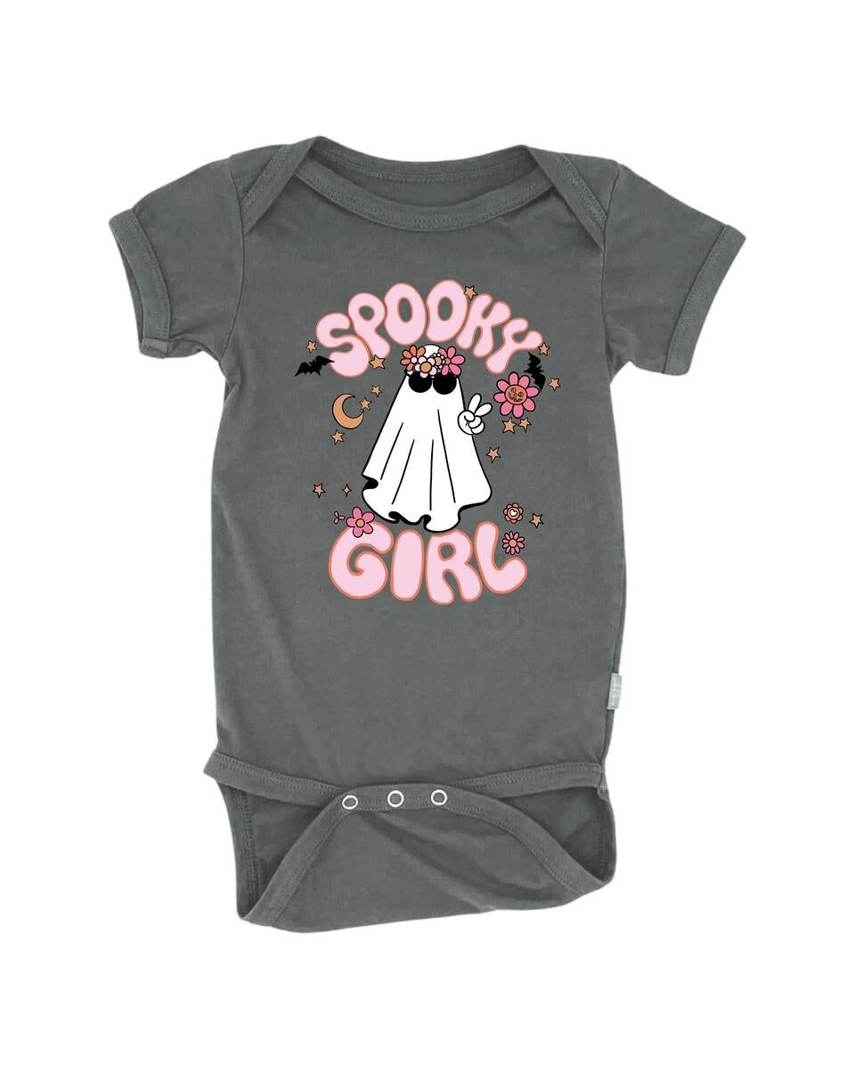 6mos Spooky Girl Onesie