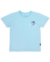 Stay Salty Vintage Tee in Crystal Blue