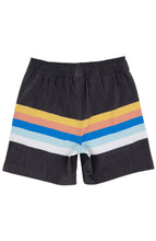 Vintage Stripe Volley Trunk in Lava Rock