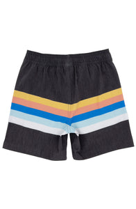 Vintage Stripe Volley Trunk in Lava Rock