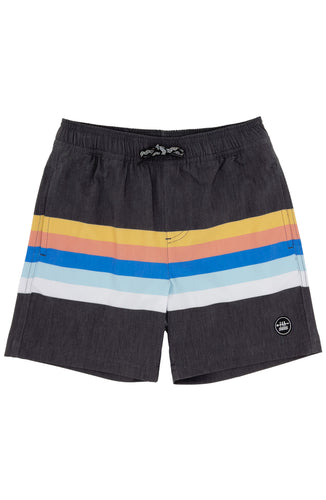 Vintage Stripe Volley Trunk in Lava Rock
