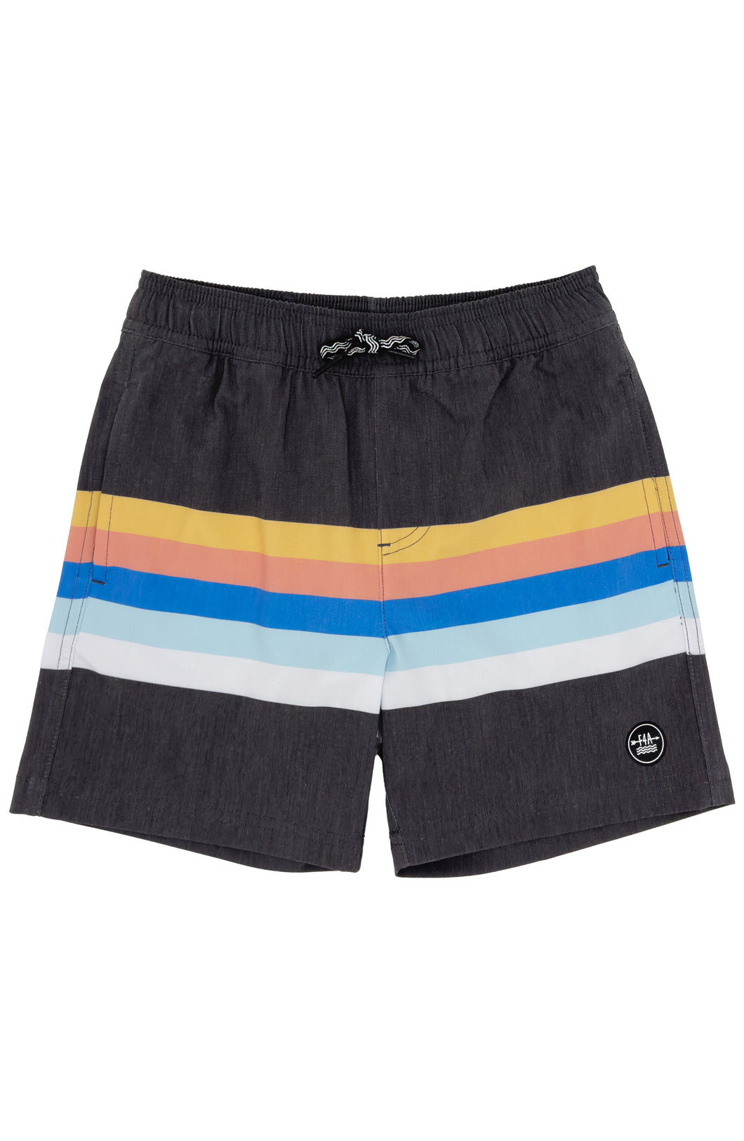 Vintage Stripe Volley Trunk in Lava Rock